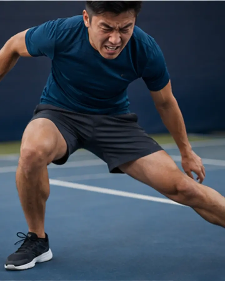 Person experiencing symptoms related to Athletic groin pain
