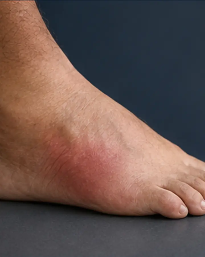 Person experiencing symptoms related to Lateral midfoot pain (including suspected cuboid-related pain)